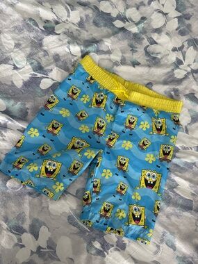 SpongeBob SquarePants Swim Trunks size 7